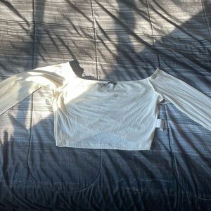 SHEIN Long sleeve crop top from SHEIN